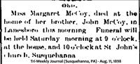 McCoy, MissMargaret